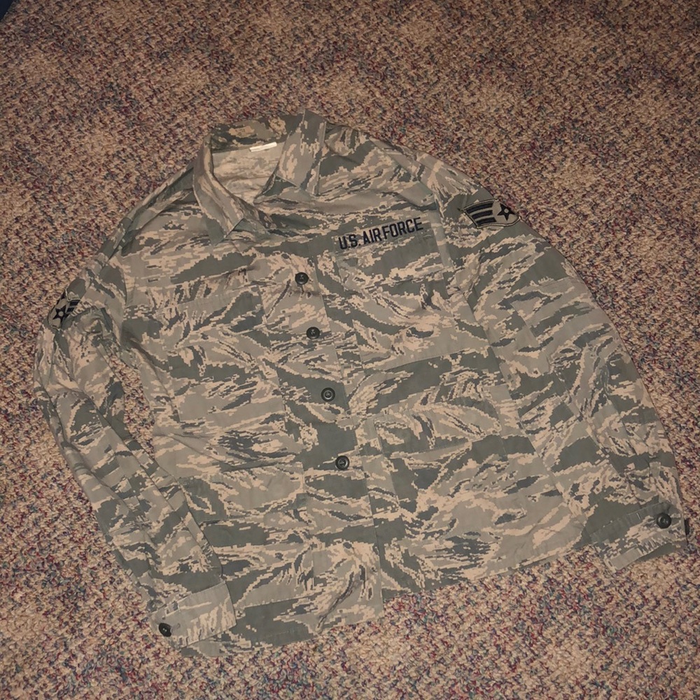 Real Air Force Camo Uniform Top